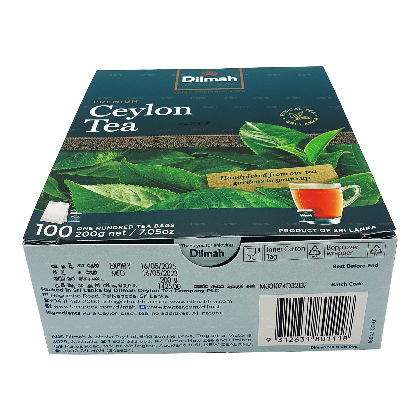 Dilmah Premium Ceylon Tee