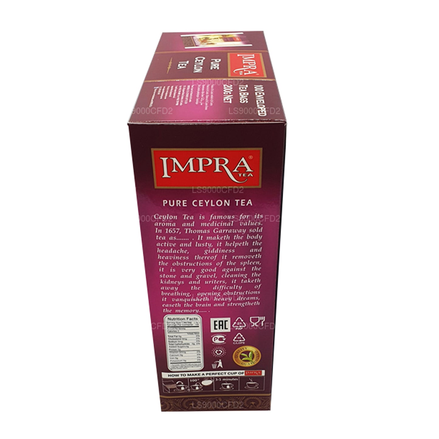 Impra Pure Ceylon Spezialtee (200 g)