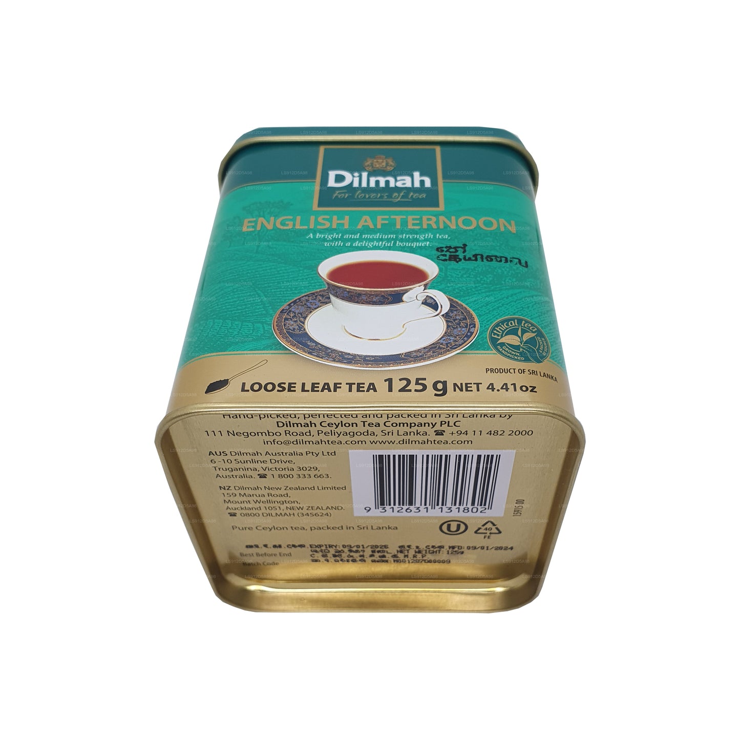Dilmah Englischer Nachmittagstee mit losen Blättern (125 g)