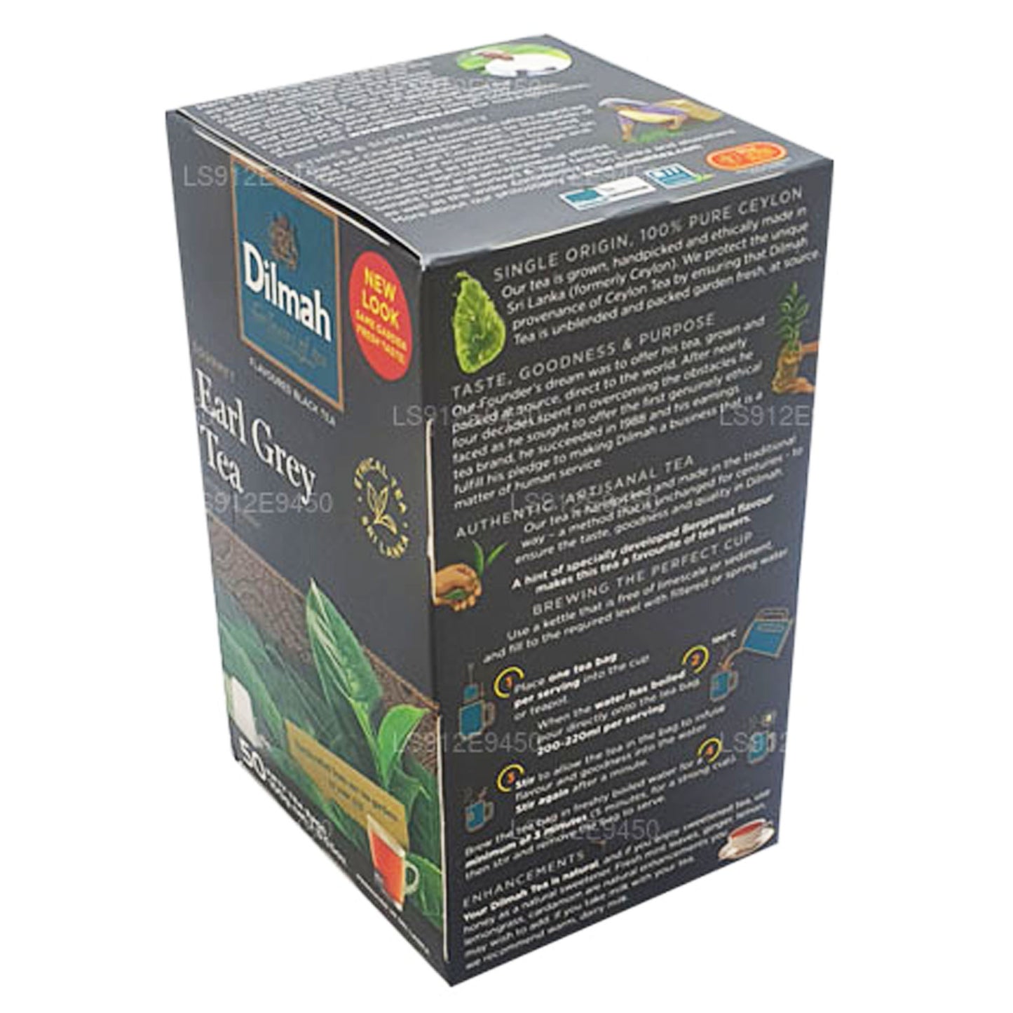 Dilmah Earl Grey Tee (100 g) 50 Teebeutel