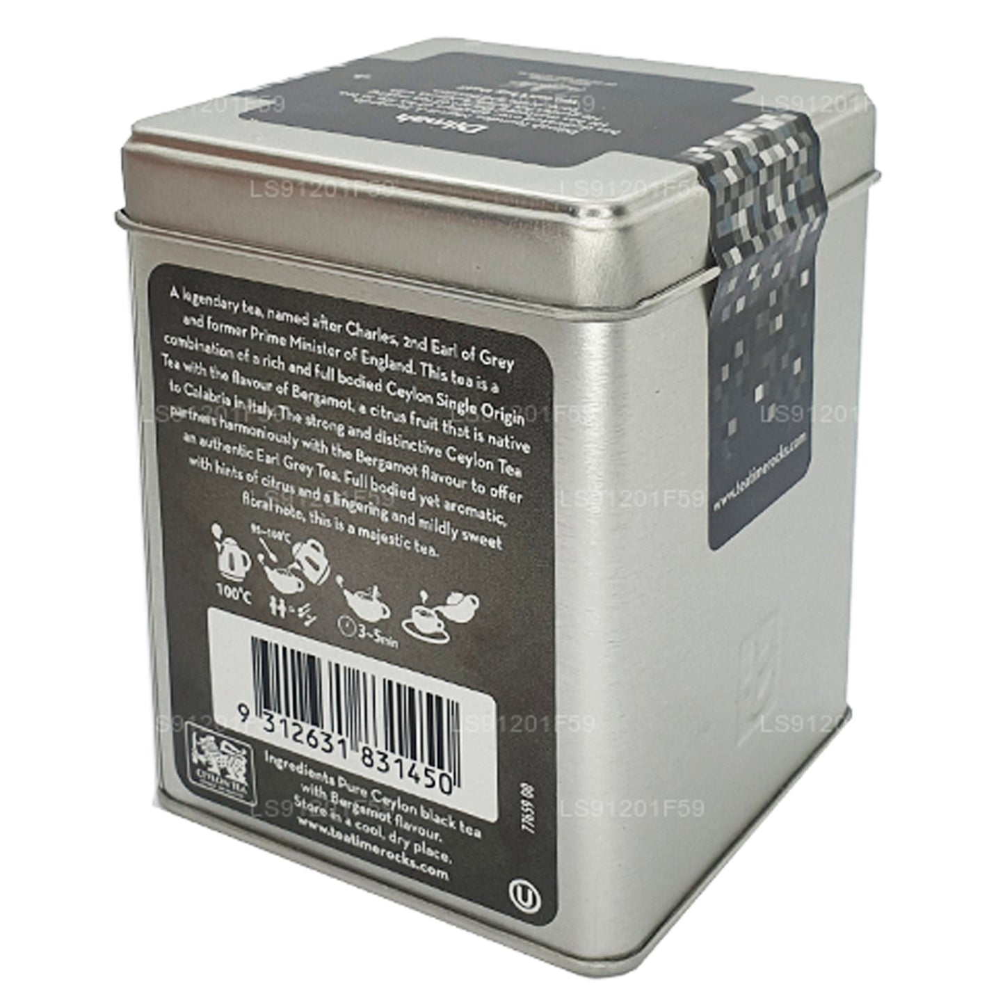 Dilmah T-Serie The Original Earl Grey Loseblatt-Tee (100 g)