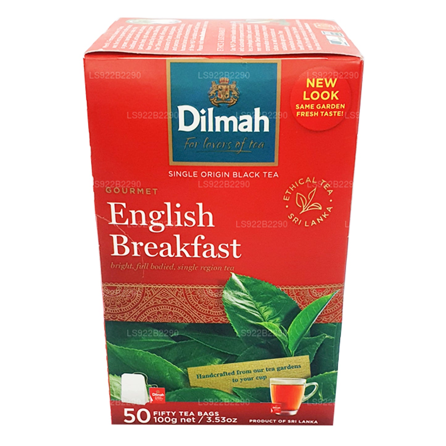 Dilmah Englischer Frühstückstee, 50 Teebeutel (100 g)