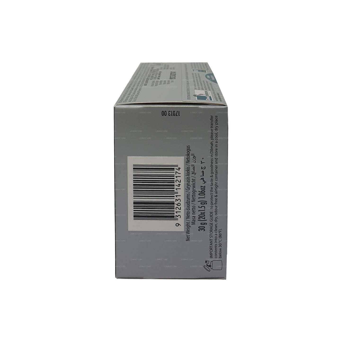 Schwarzer Tee aus Ceylon mit Dilmah Minzgeschmack (30 g)