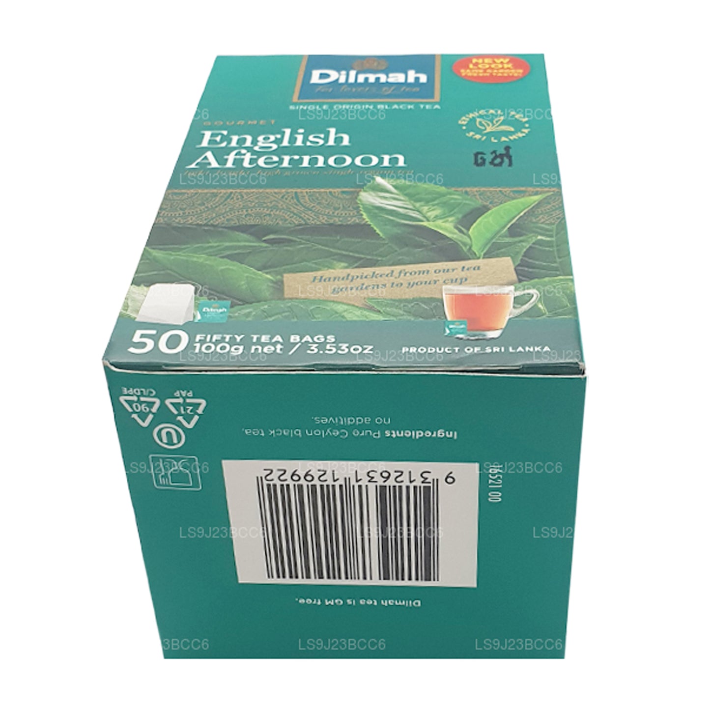 Dilmah Englischer Nachmittagstee, 50 Teebeutel (100 g)