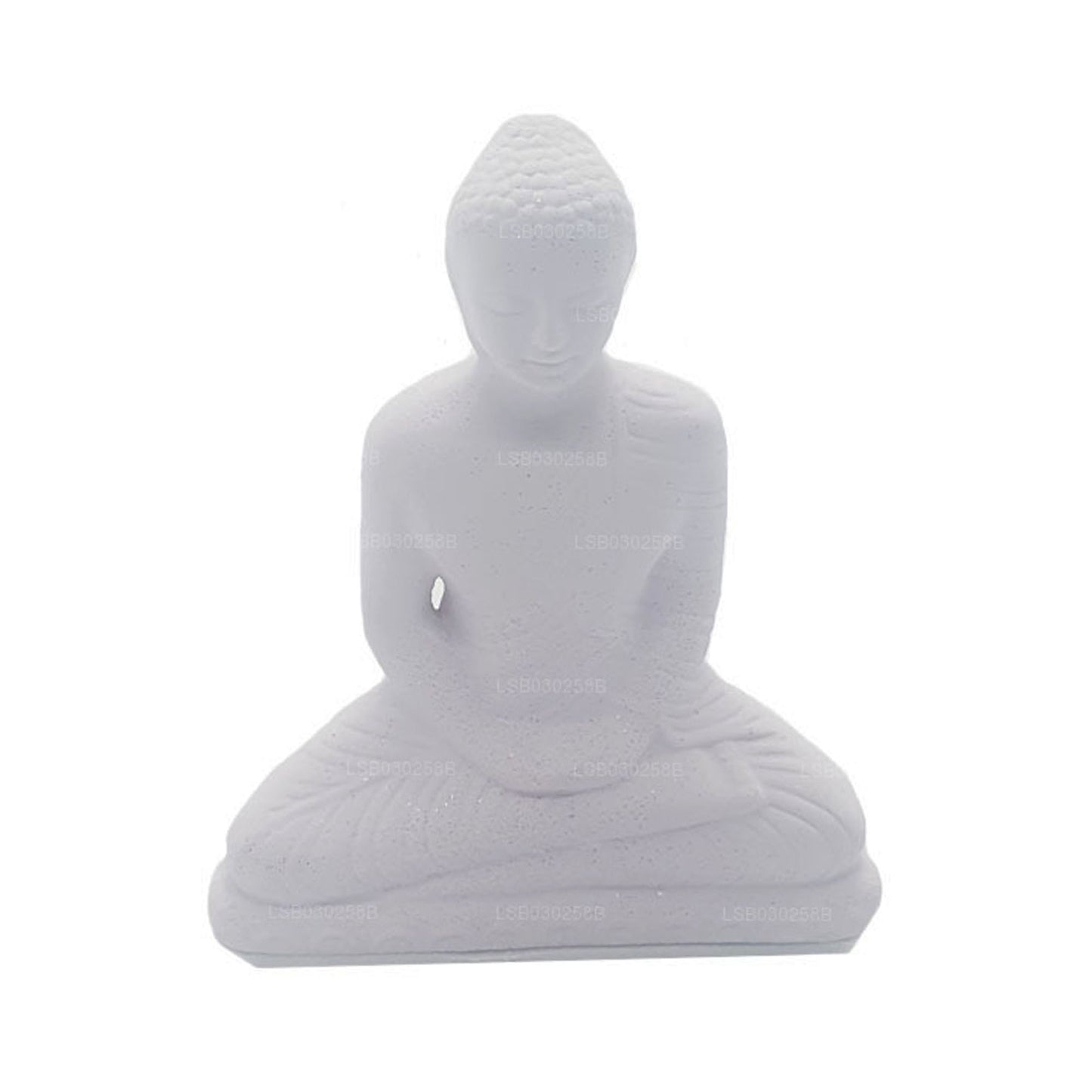 Buddha-Statue (weiße Farbe) für Armaturenbrett im Auto (7 cm x 3 cm)