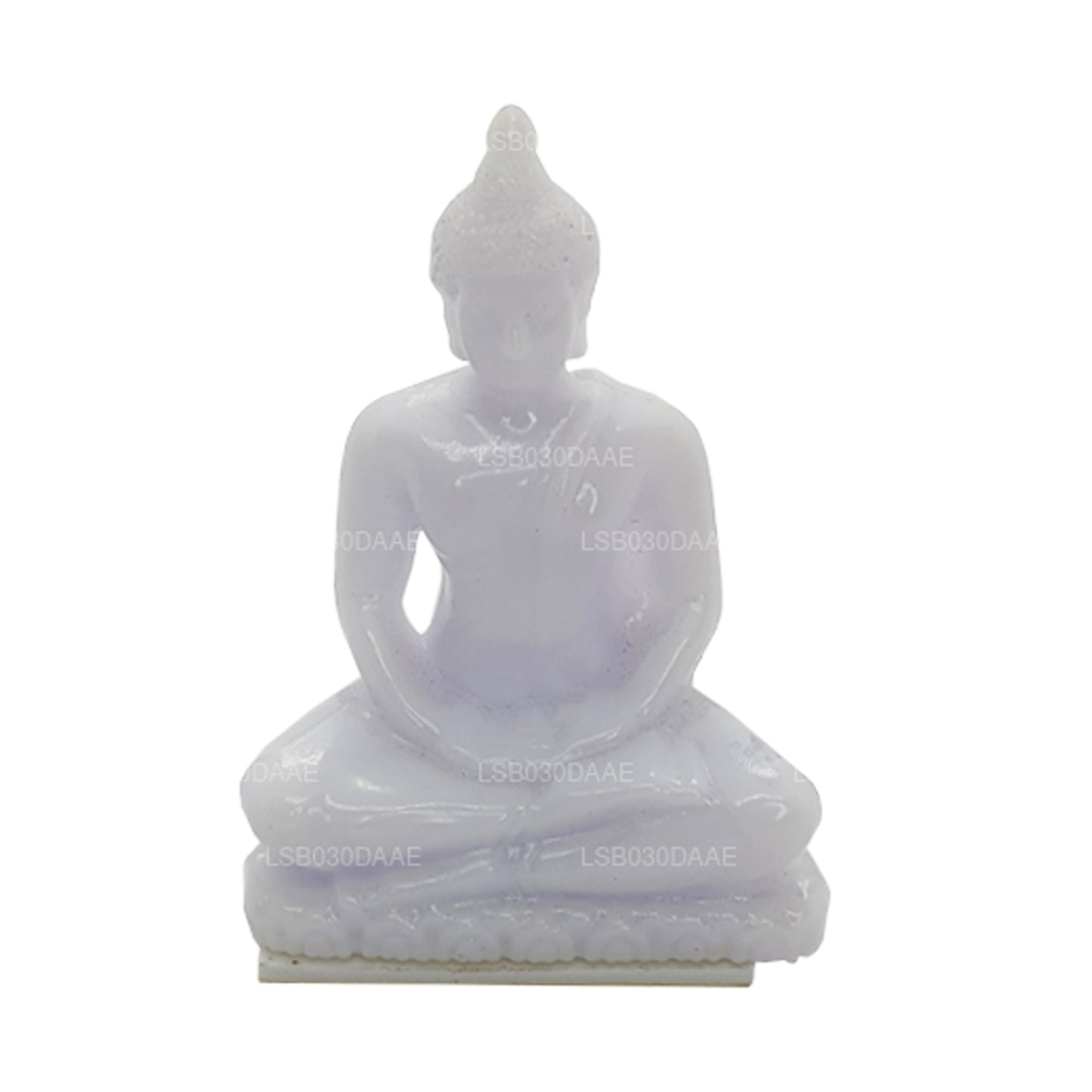 Buddha-Statue (weiße Farbe) für Armaturenbrett im Auto (7 cm x 3 cm)