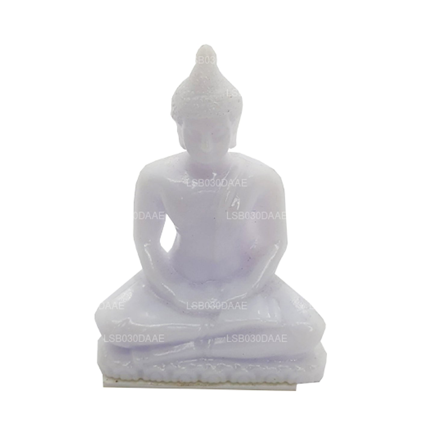 Buddha-Statue (weiße Farbe) für Armaturenbrett im Auto (7 cm x 3 cm)