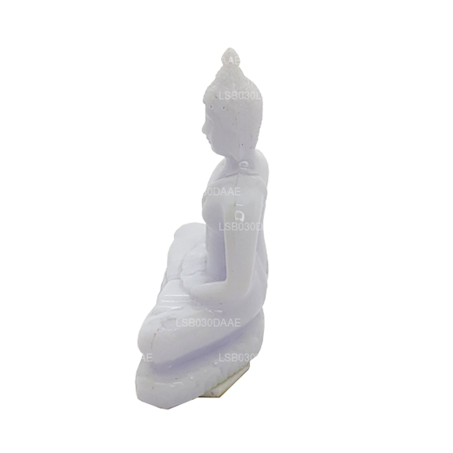 Buddha-Statue (weiße Farbe) für Armaturenbrett im Auto (7 cm x 3 cm)