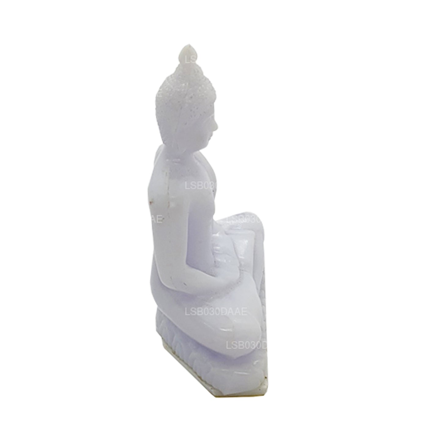 Buddha-Statue (weiße Farbe) für Armaturenbrett im Auto (7 cm x 3 cm)
