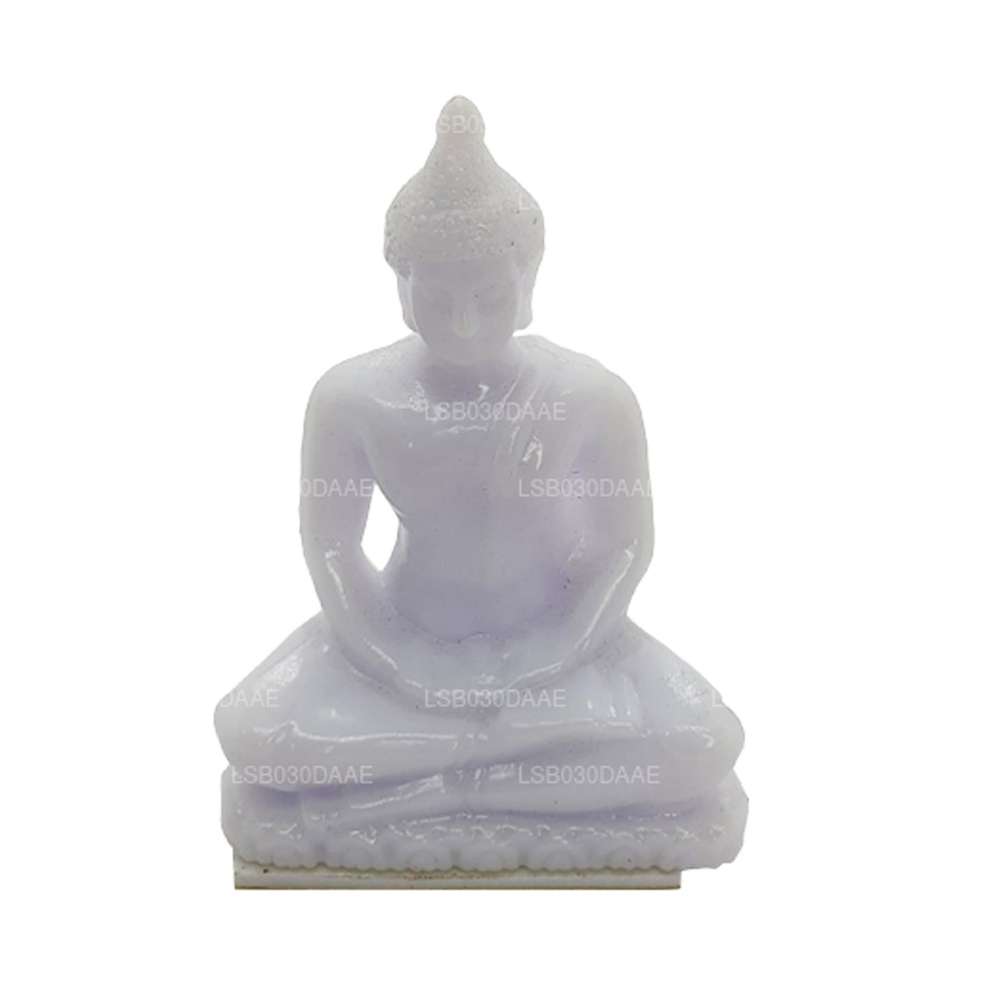 Buddha-Statue (weiße Farbe) für Armaturenbrett im Auto (7 cm x 3 cm)