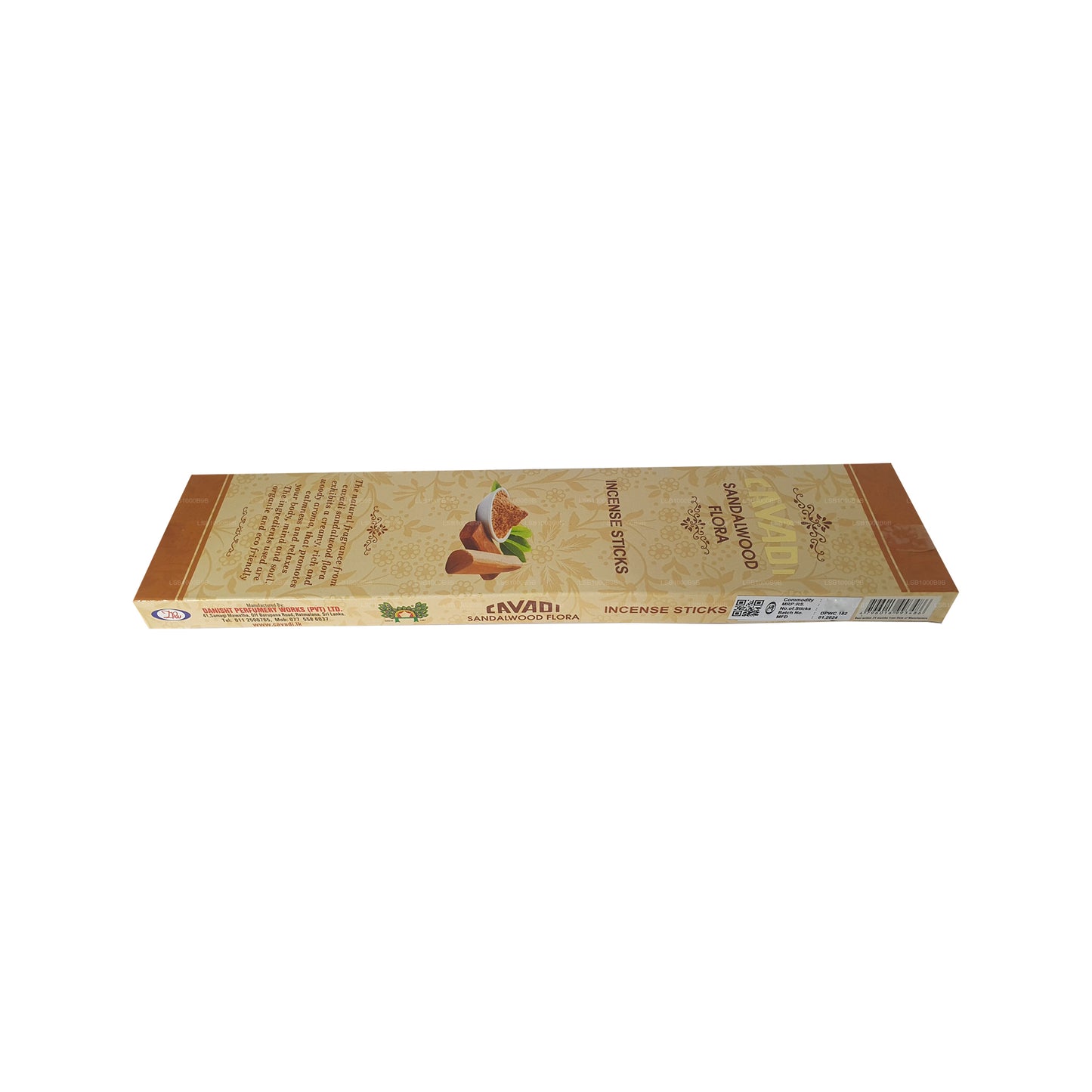 Cavadi Sandalwood Flora Räucherstäbchen