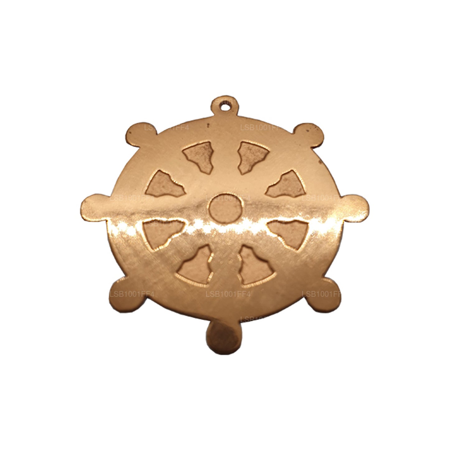 Kupfer-Dharmachakra (4 cm)