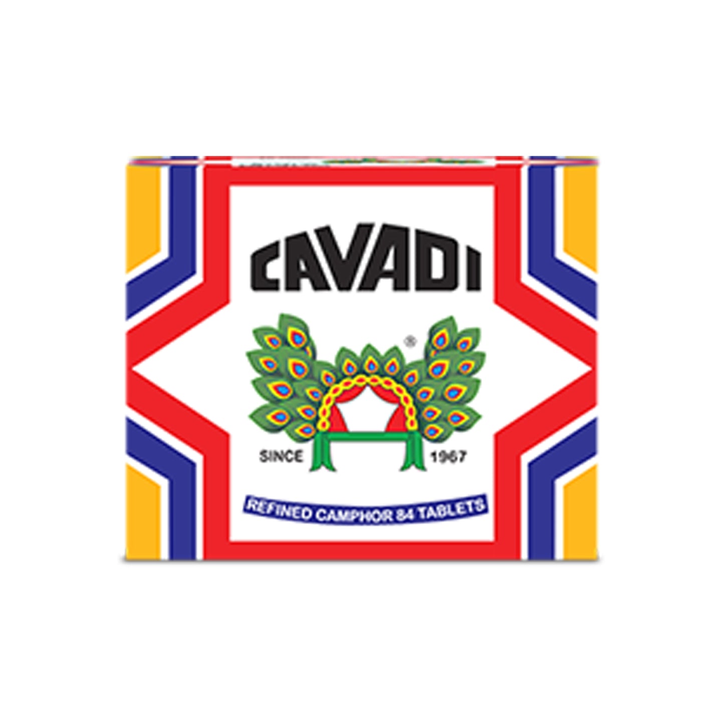 Cavadi Mark Camphor Raffinierter Kampfer 105 Tabletten