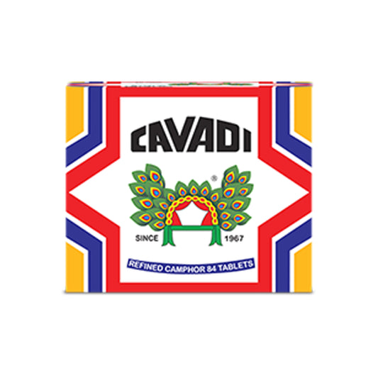 Cavadi Mark Camphor Raffinierter Kampfer 105 Tabletten