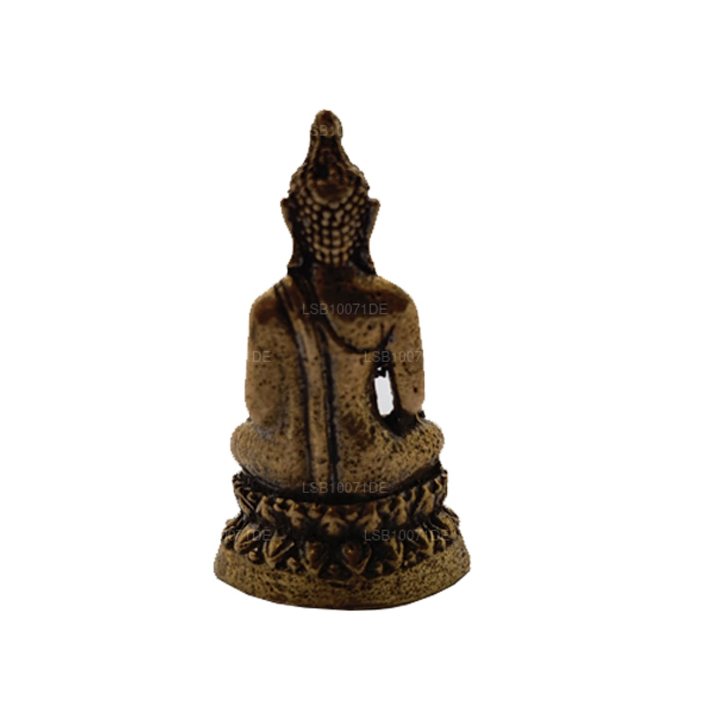 Miniatur-Buddha-Statue aus Messing