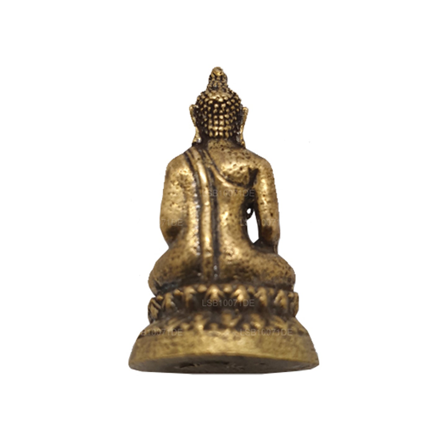 Miniatur-Buddha-Statue aus Messing