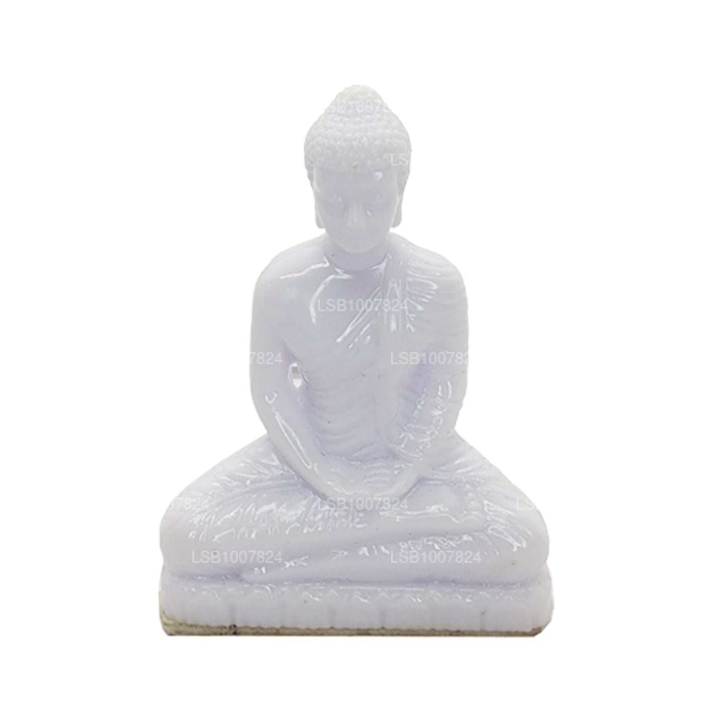 Buddha-Statue (weiße Farbe) für Armaturenbrett im Auto (7 cm x 3 cm)