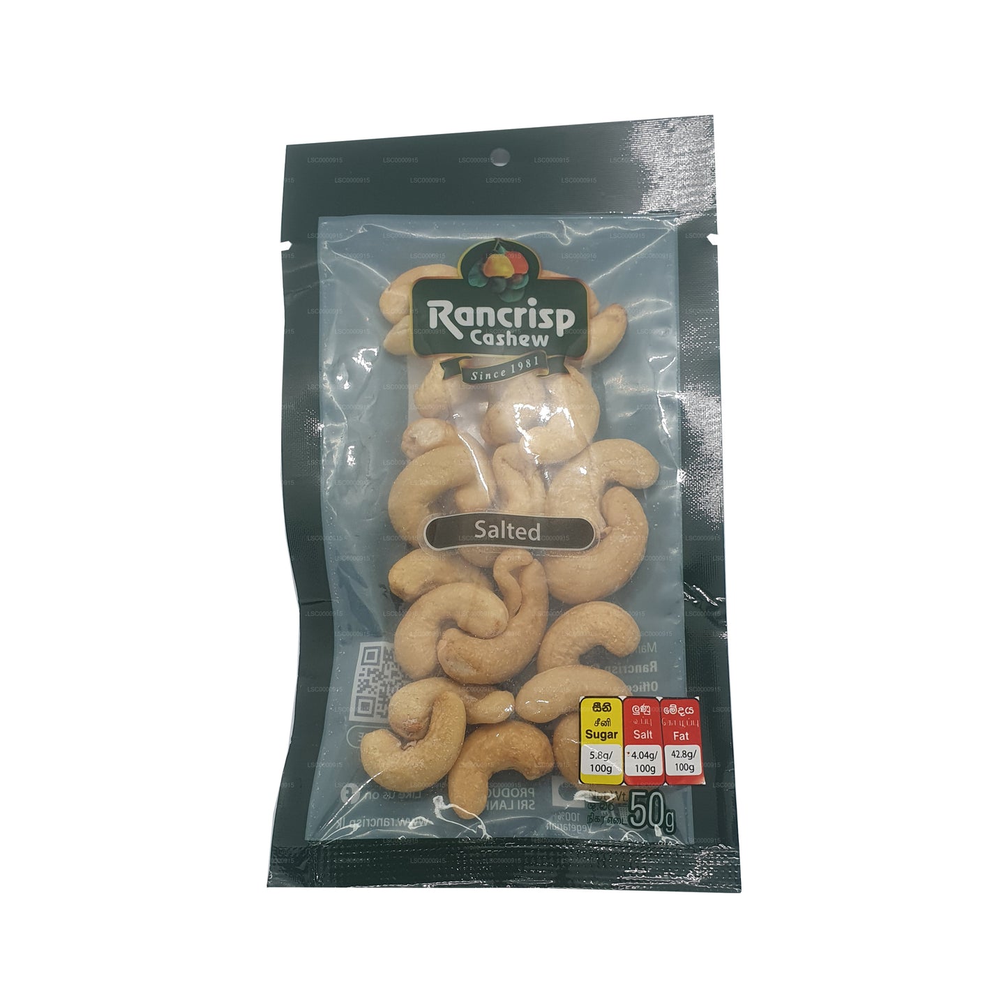 Rancrisp gesalzene Cashewnüsse