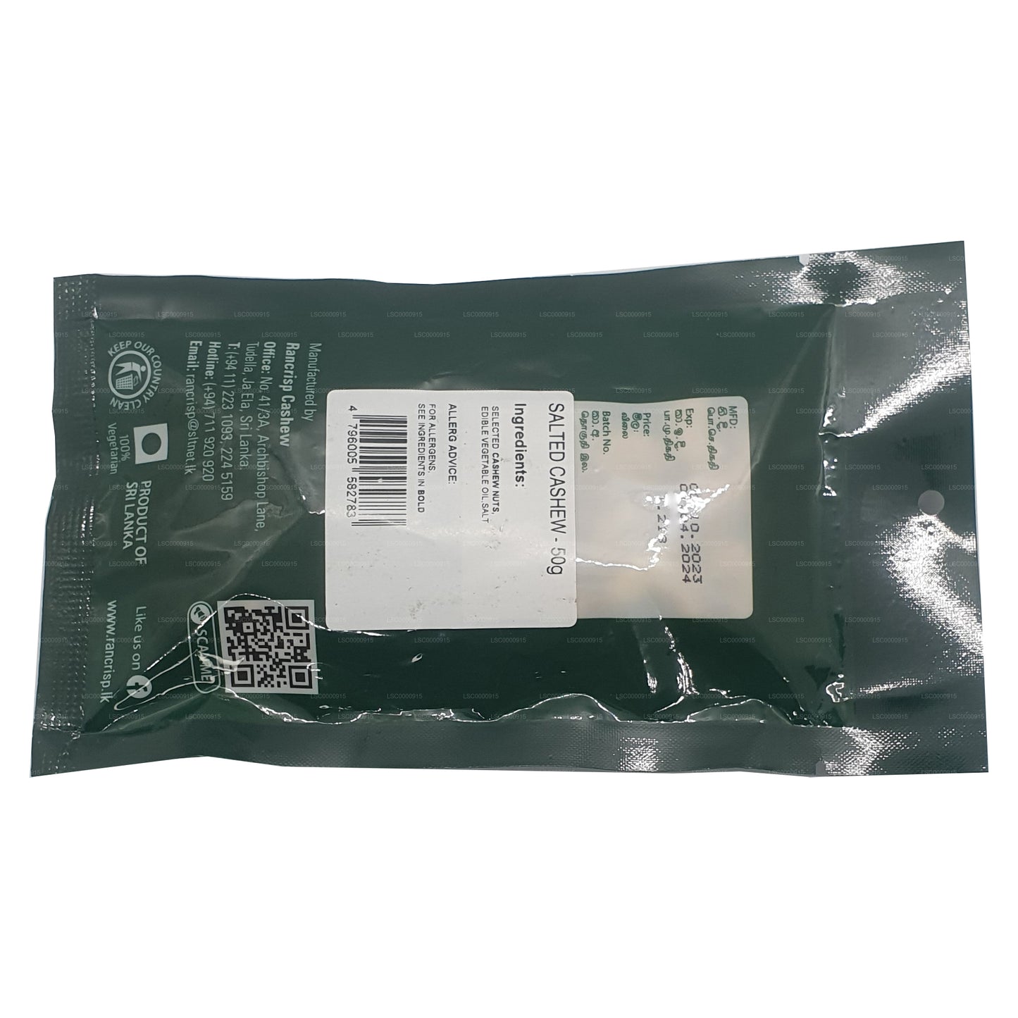Rancrisp gesalzene Cashewnüsse