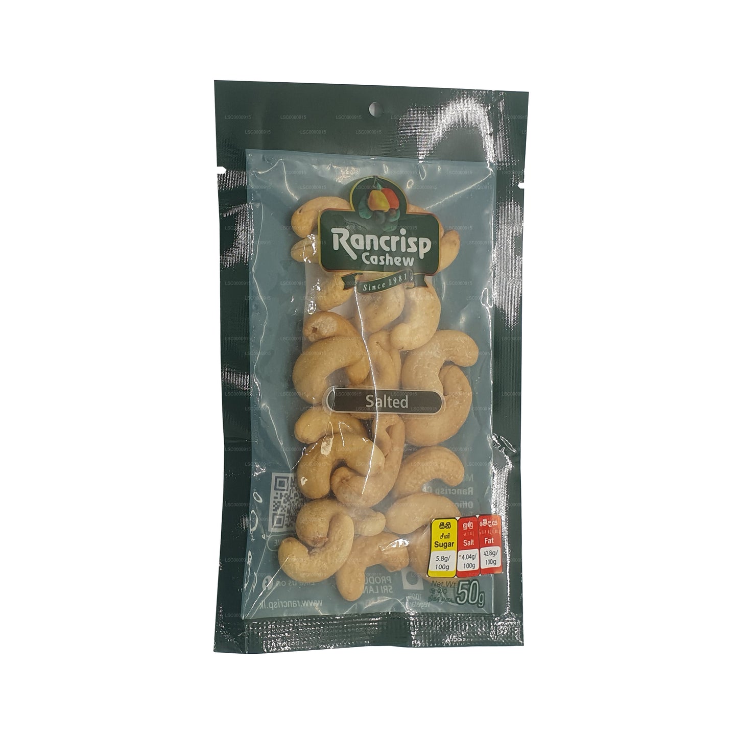 Rancrisp gesalzene Cashewnüsse