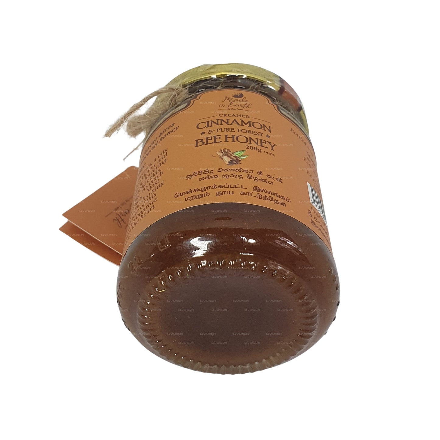 Made In Earth Rahmzimt &amp; reiner Waldbienenhonig (200 g)