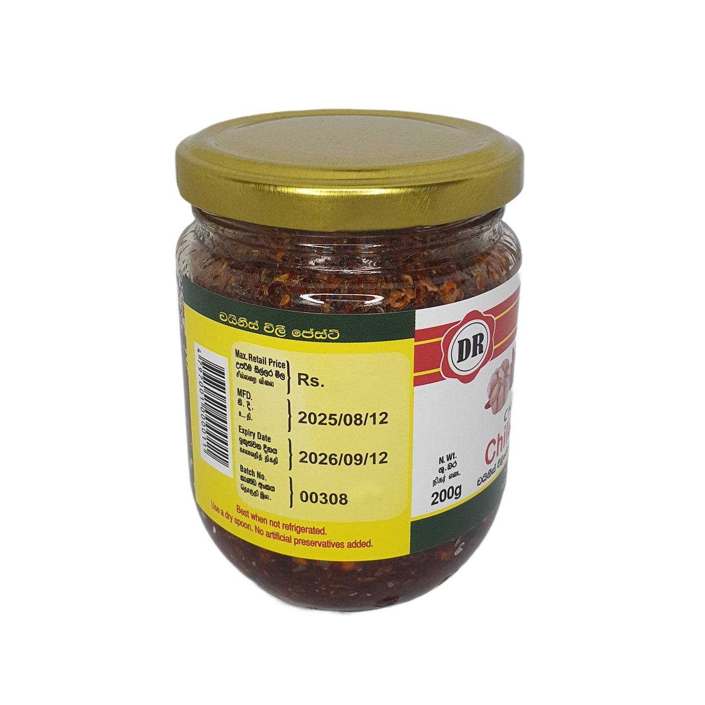 Dr. Dadds chinesische Chilipaste
