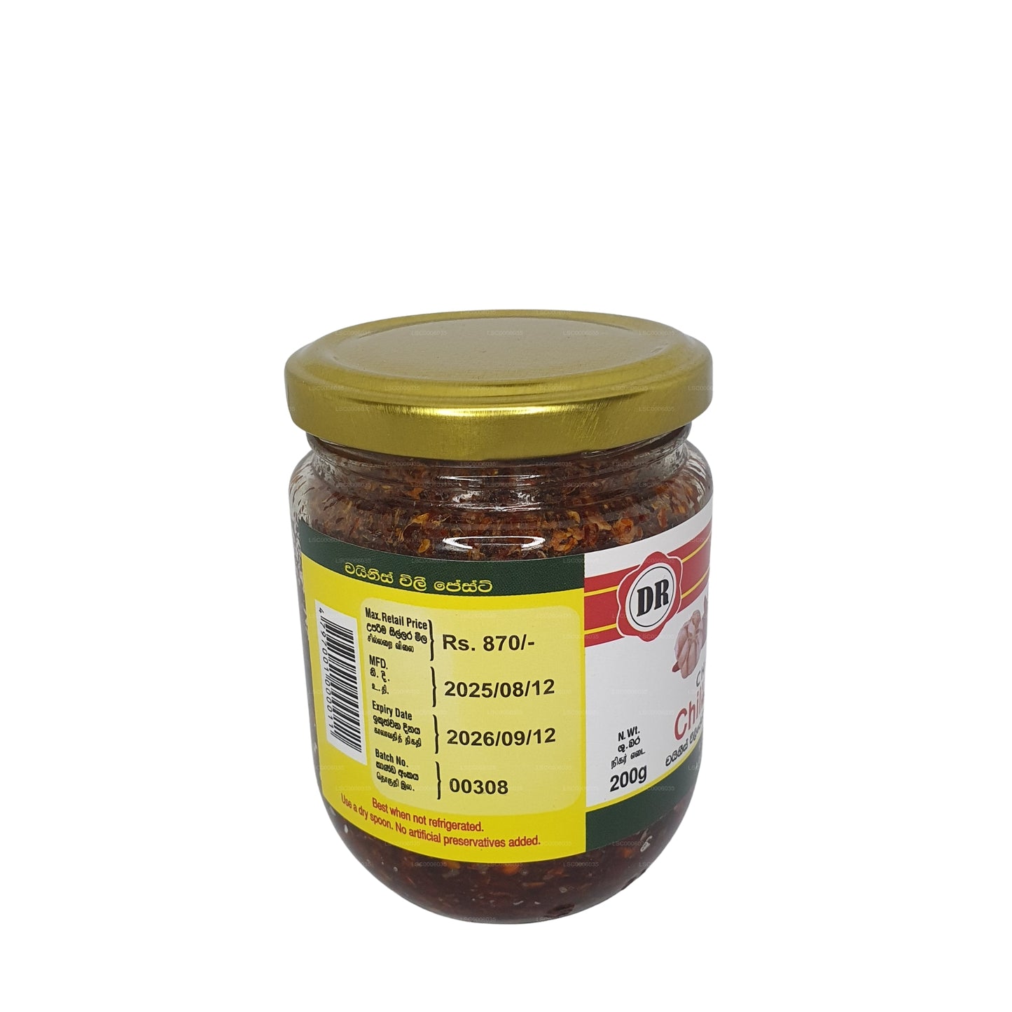 Dr. Dadds chinesische Chilipaste