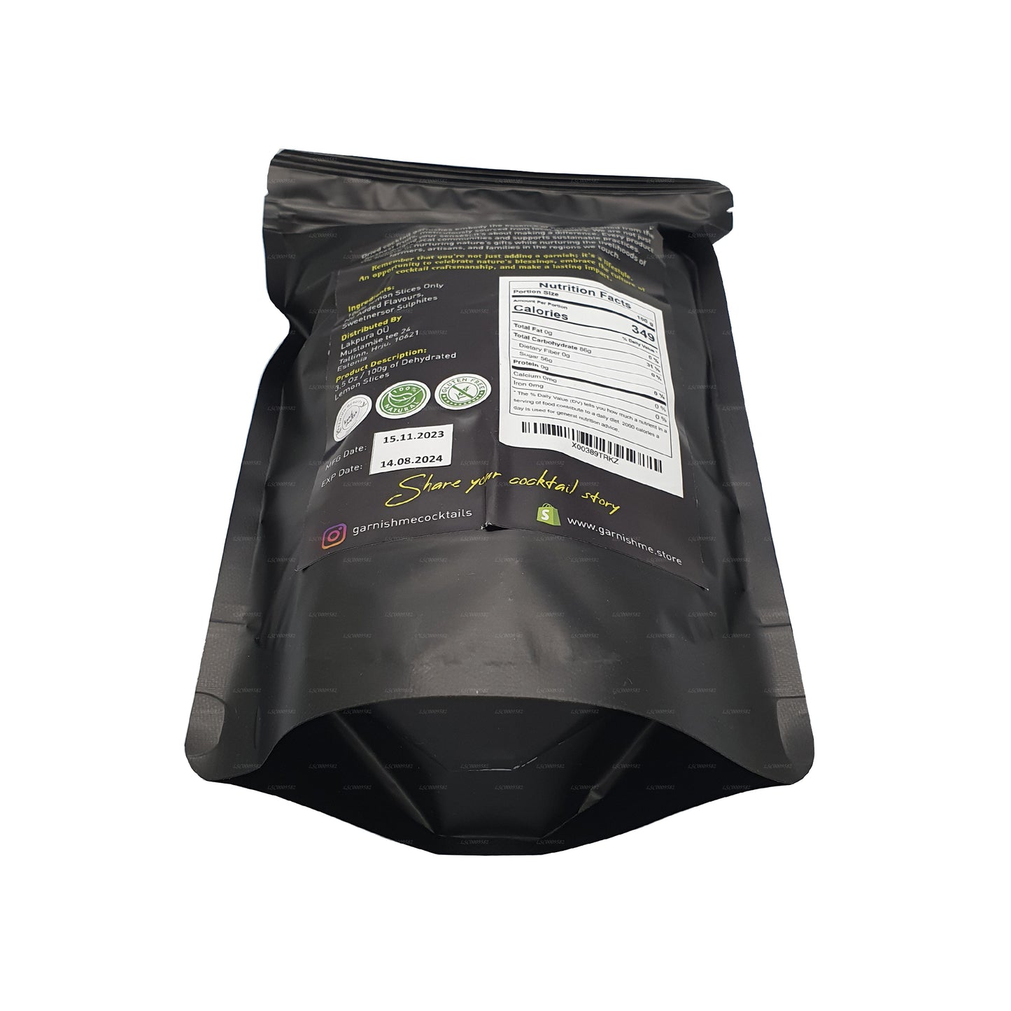 Me Garnish Getrocknete Zitronenscheiben (100 g)