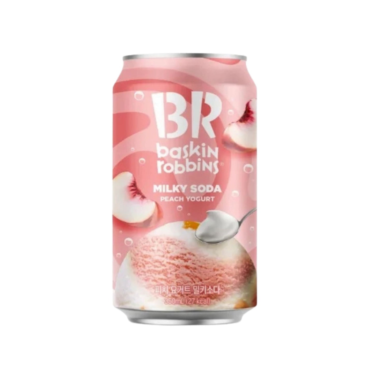 Baskin Robbins Pfirsich-Joghurt Milch-Soda (350ml)