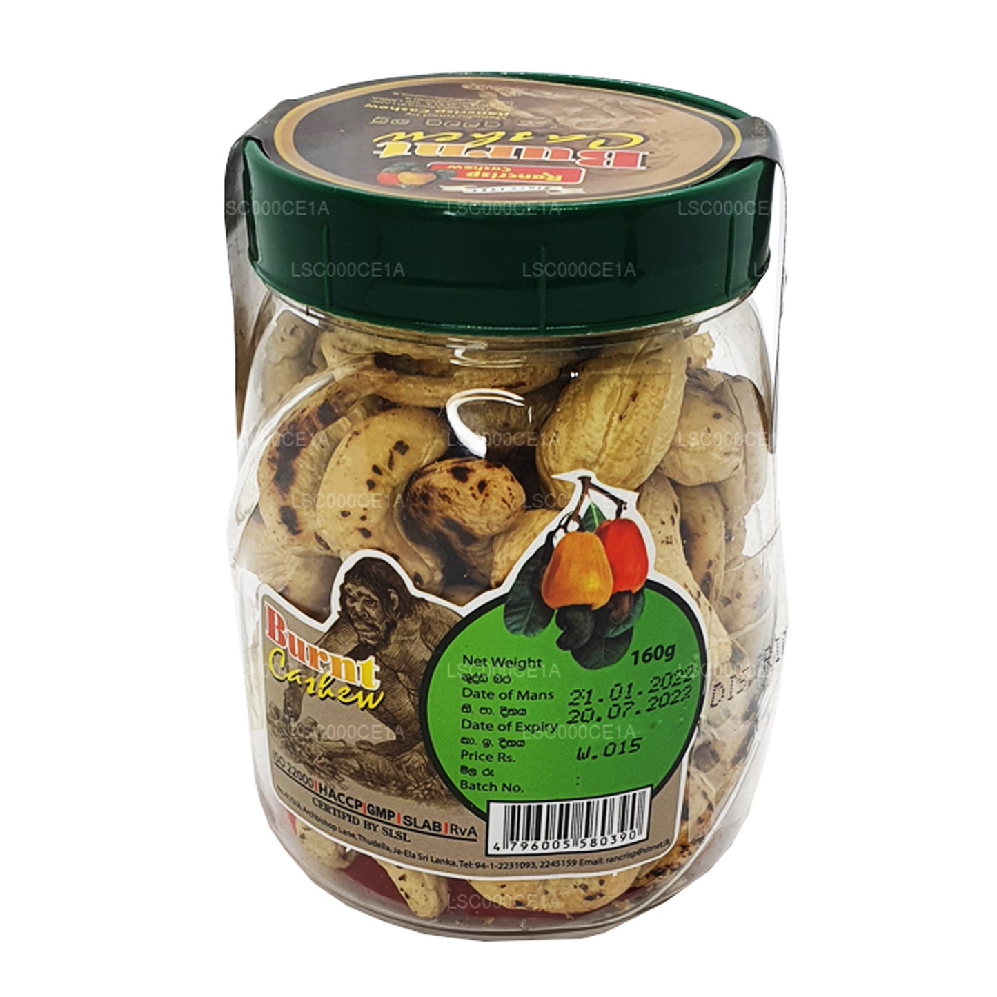 Rancrisp gebrannte Cashewnüsse (100g)
