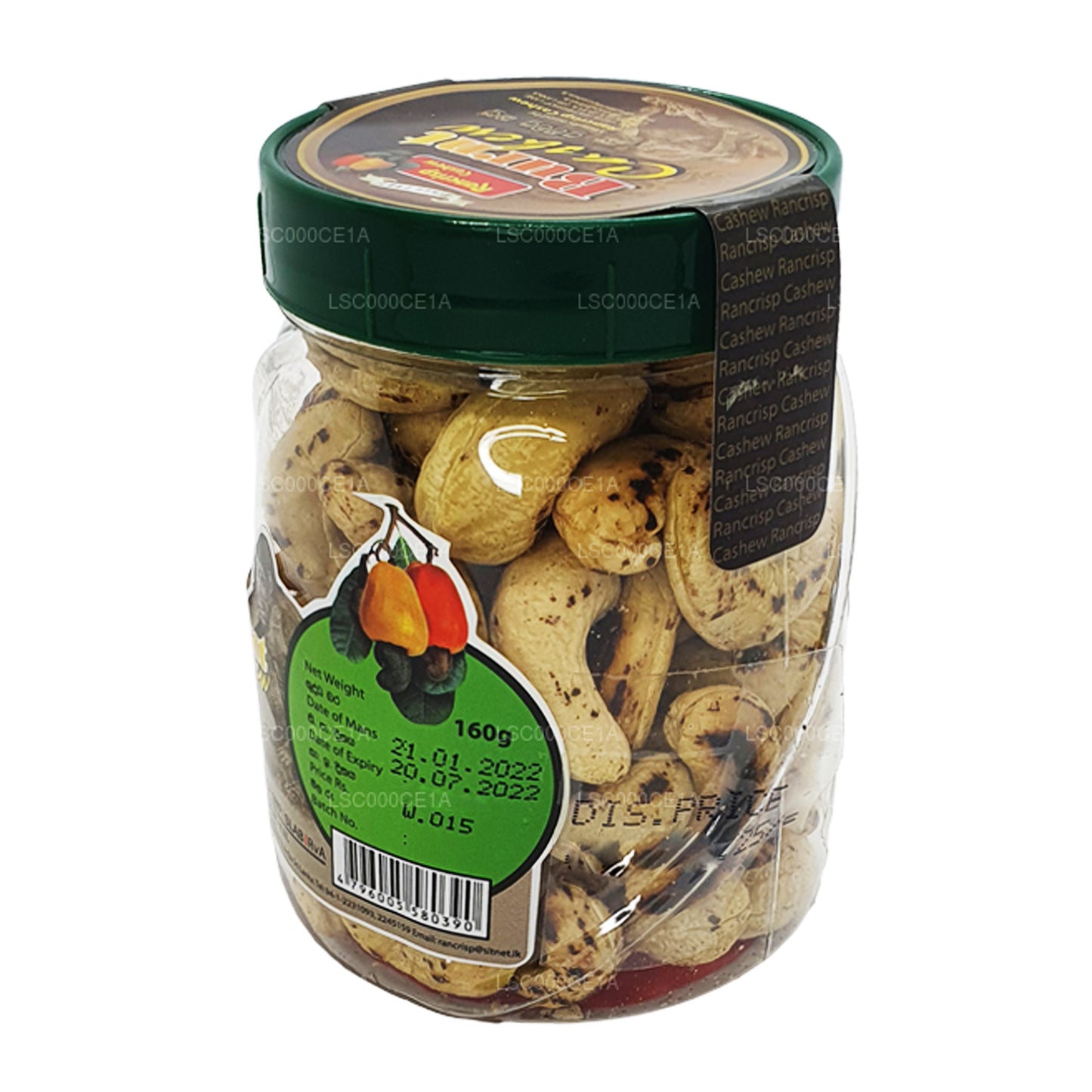 Rancrisp gebrannte Cashewnüsse (100g)