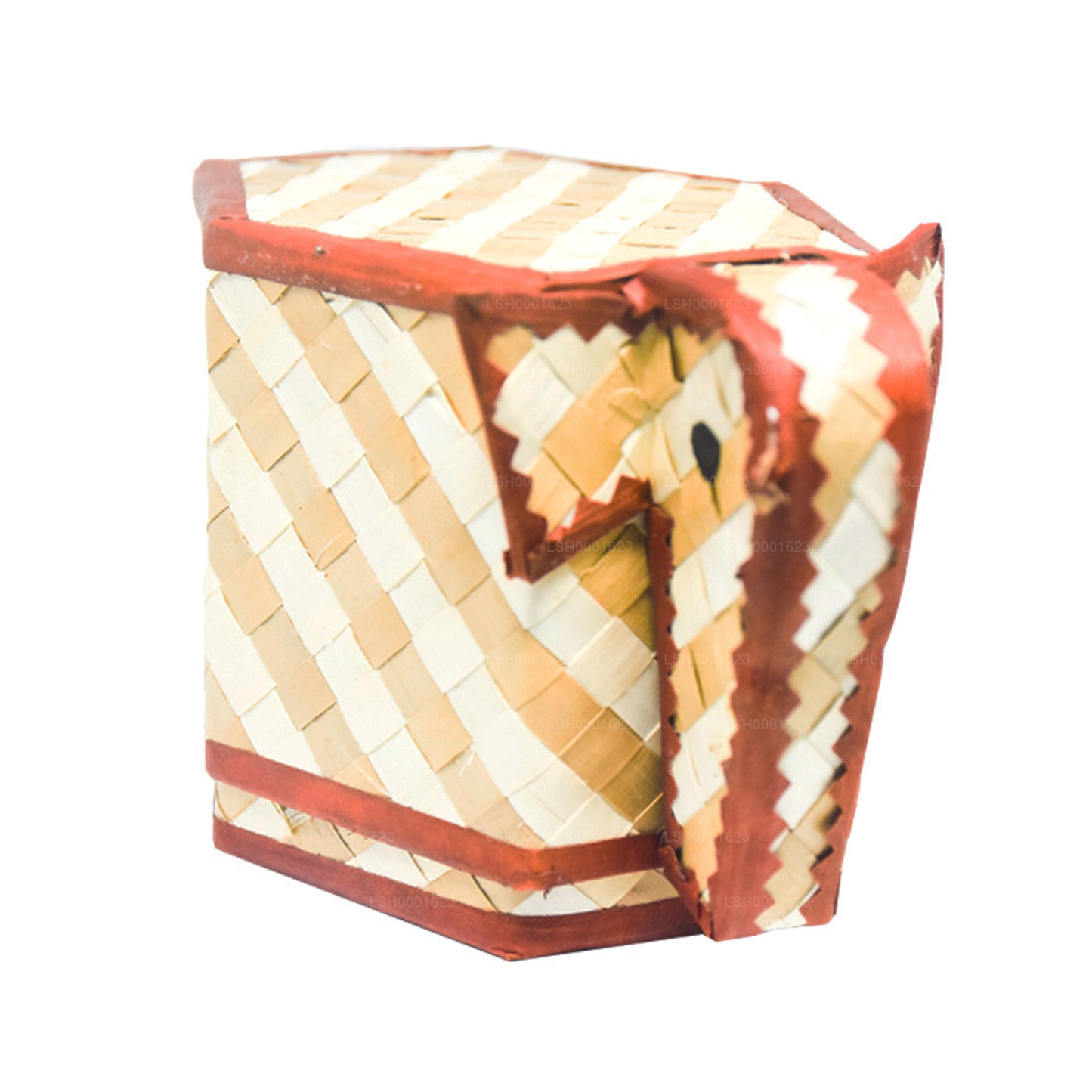 Lakpura Palmyrah-Blatt-Geschenkbox (Design G)