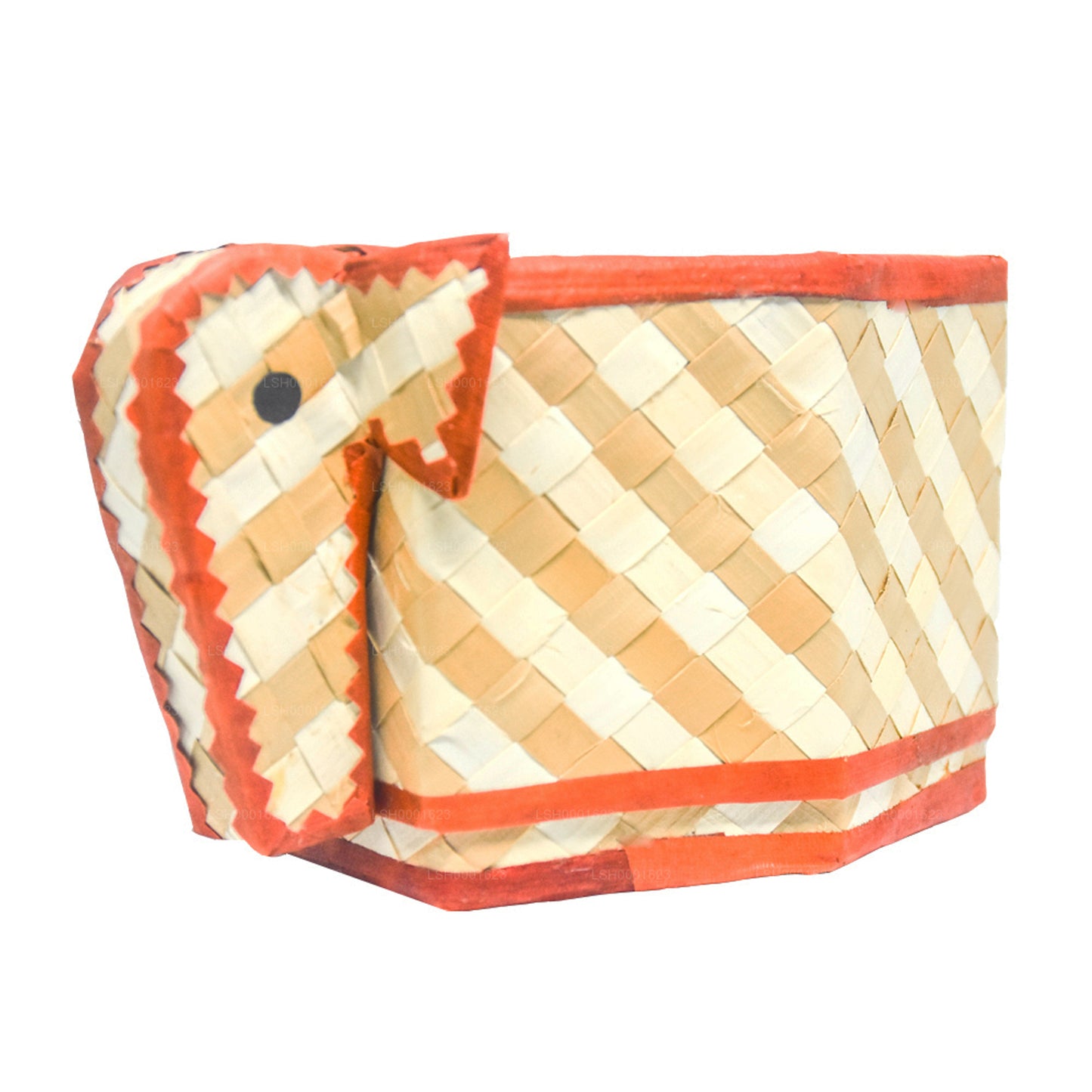 Lakpura Palmyrah-Blatt-Geschenkbox (Design G)