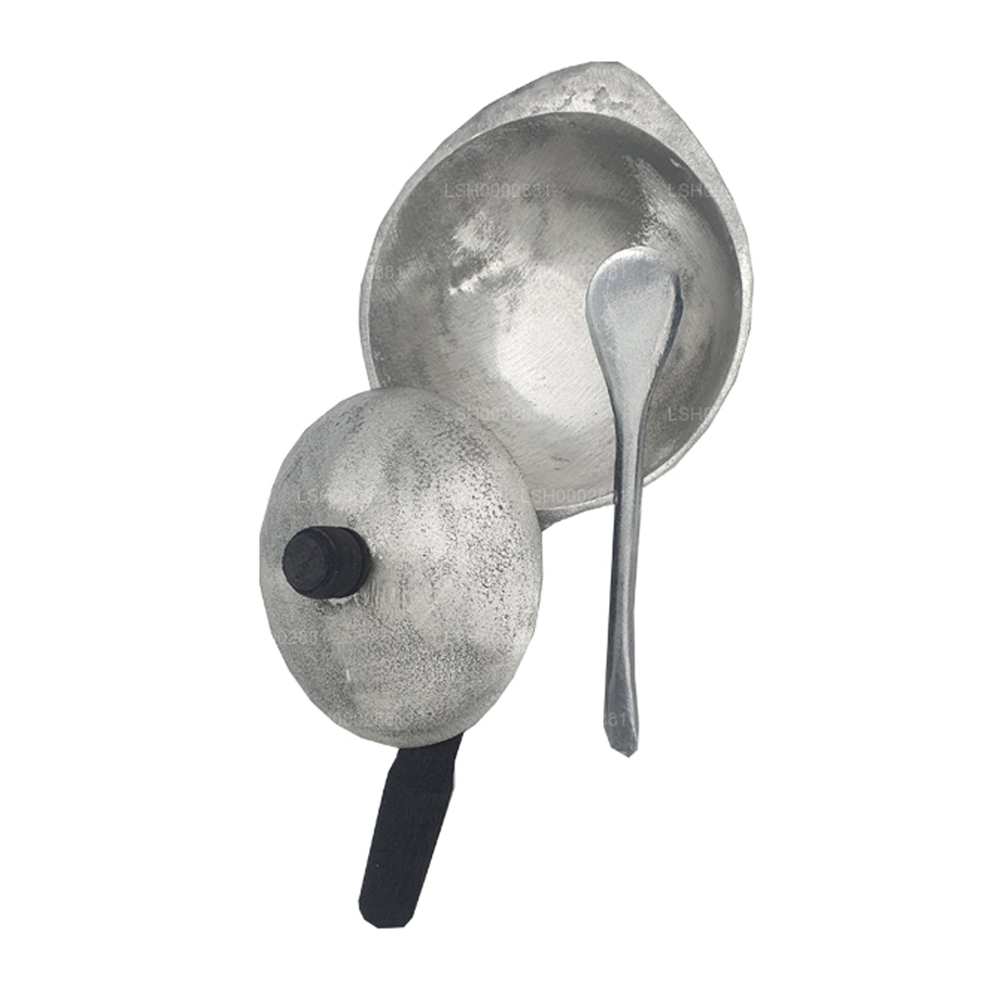 Aluminium-Trichterpfanne mit Deckel