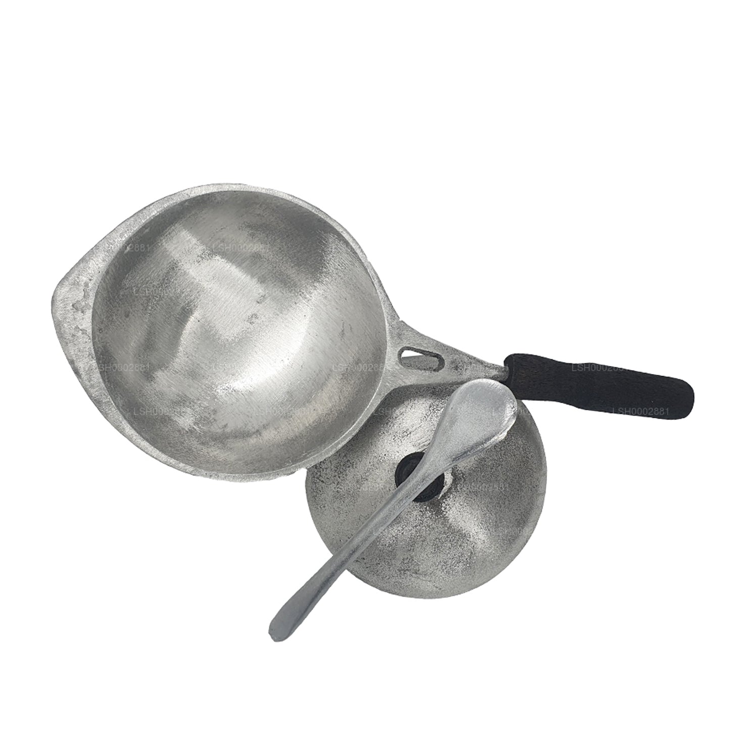 Aluminium-Trichterpfanne mit Deckel