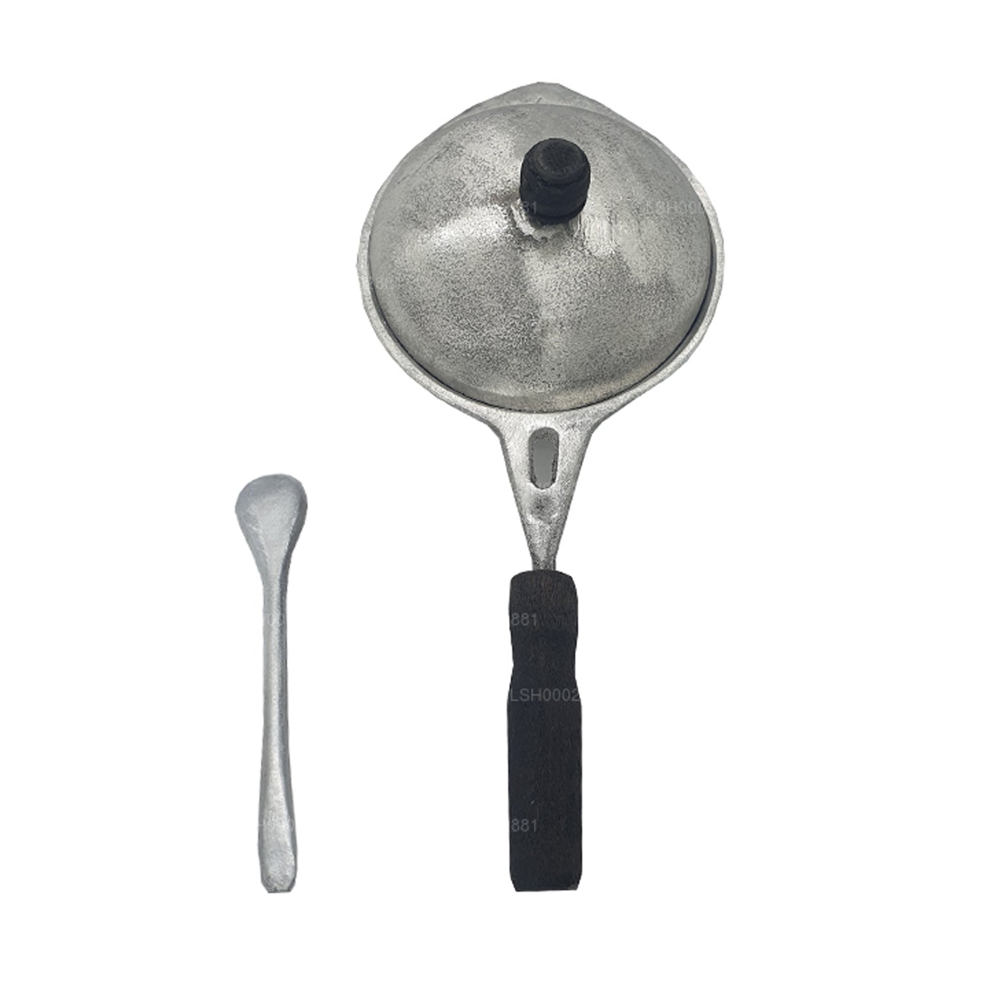Aluminium-Trichterpfanne mit Deckel
