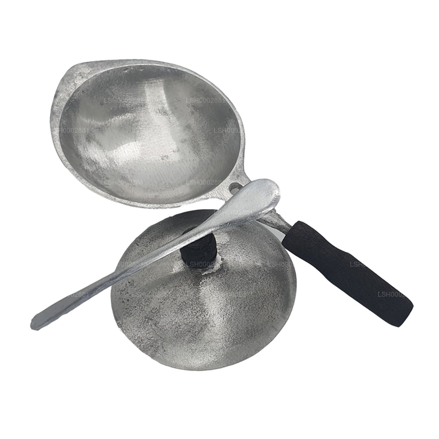 Aluminium-Trichterpfanne mit Deckel