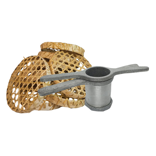 String Hopper Maker (Aluminium) und 12 Cane Trays