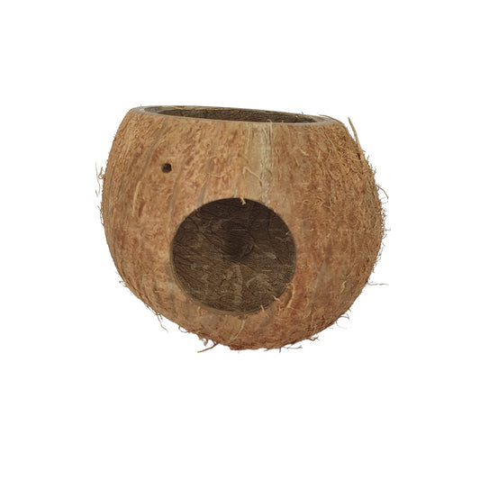 Bivenro Natural 3/4 Kokosnussschalenhöhle (freie Größe)