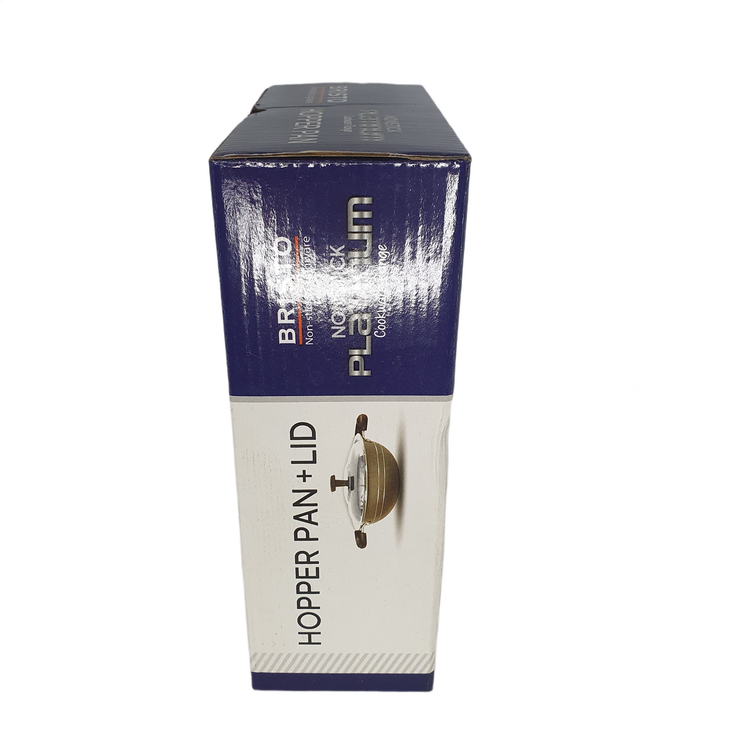 Bristo Platinum Hopper-Pfanne mit Antihaftbeschichtung, 18 cm (7 Zoll)