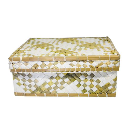 Lakpura Palmyrah Leaf Geschenkbox (Design E)