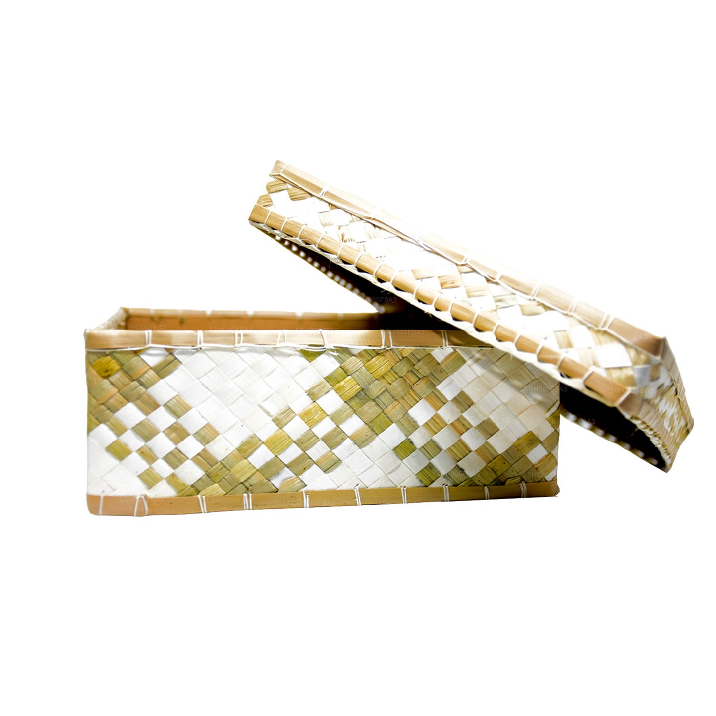 Lakpura Palmyrah Leaf Geschenkbox (Design E)