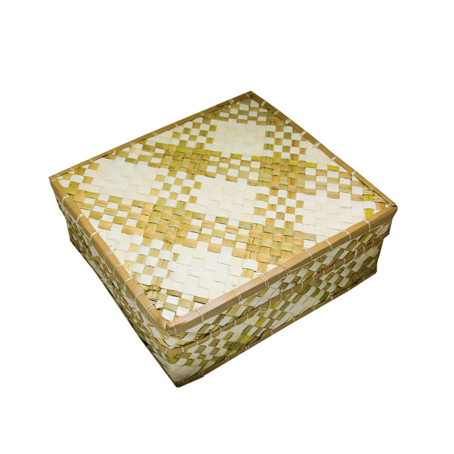 Lakpura Palmyrah Leaf Geschenkbox (Design E)