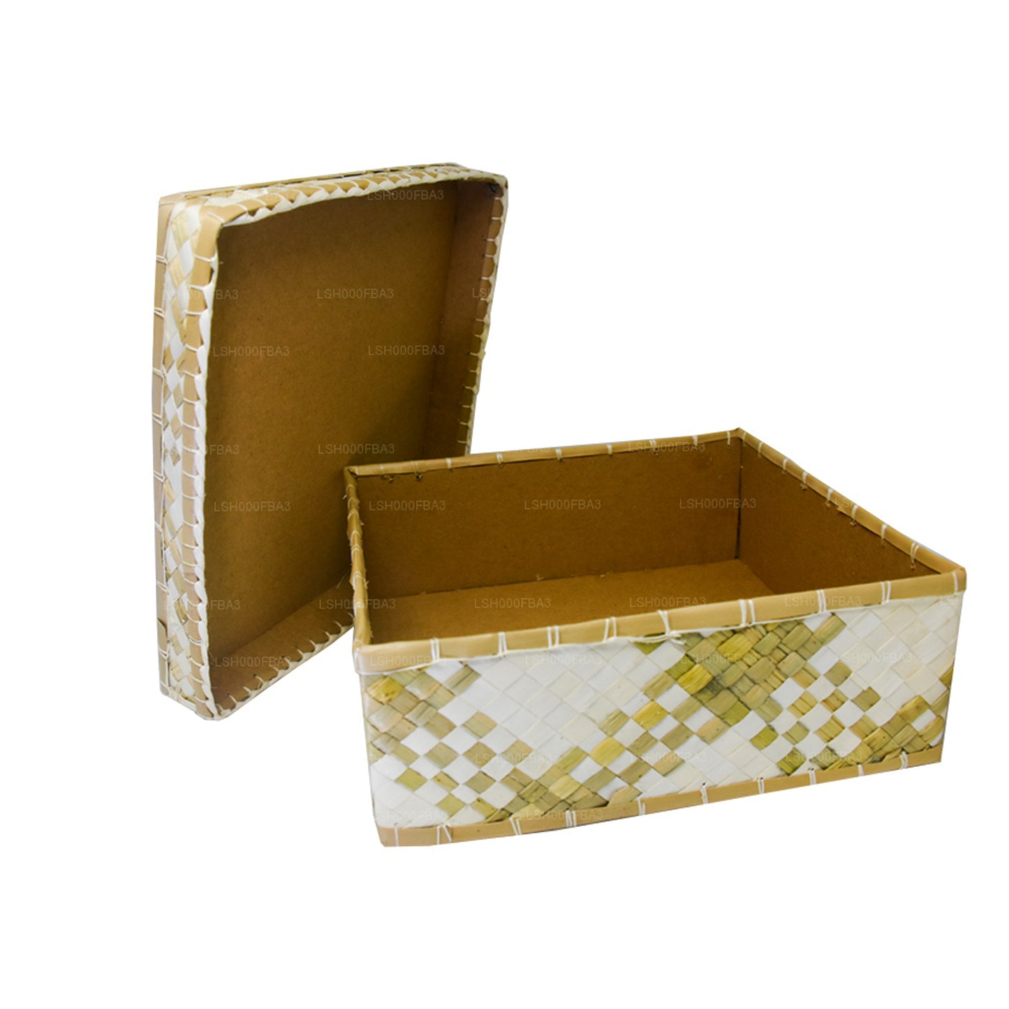 Lakpura Palmyrah Leaf Geschenkbox (Design E)