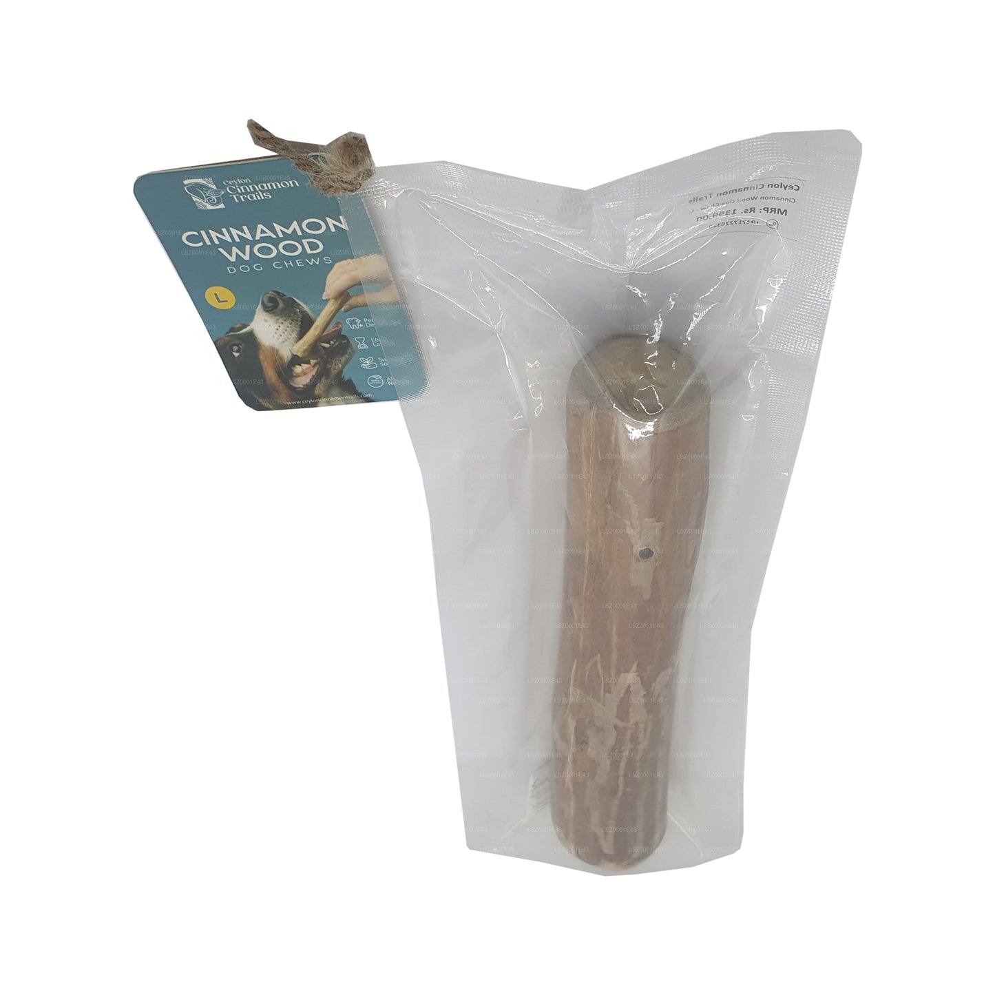 Ceylon Cinnamon Trails Kaugummi für Hunde, Zimtholz, Größe S