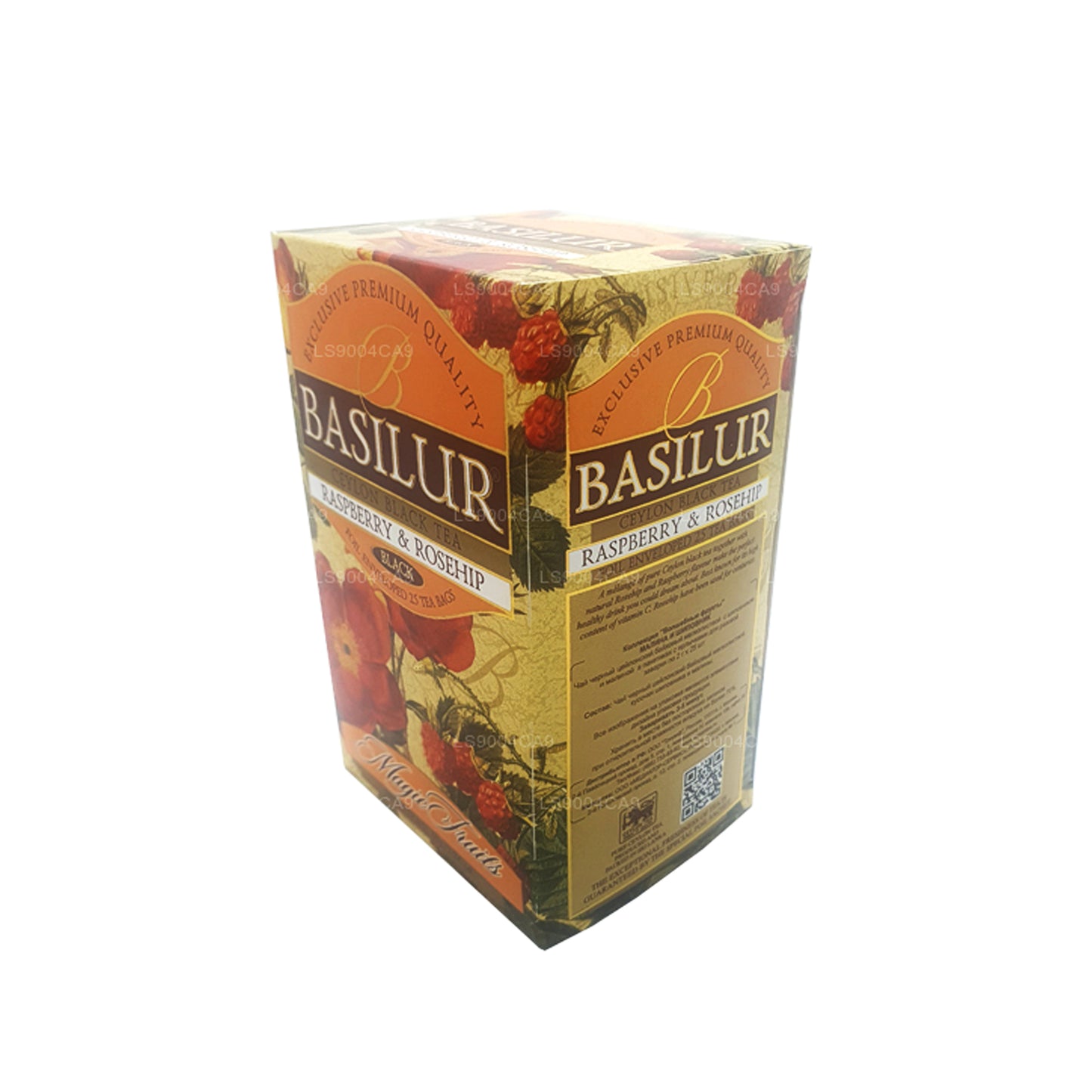 Basilur Magic Fruits Himbeere und Hagebutte (50 g) 25 Teebeutel