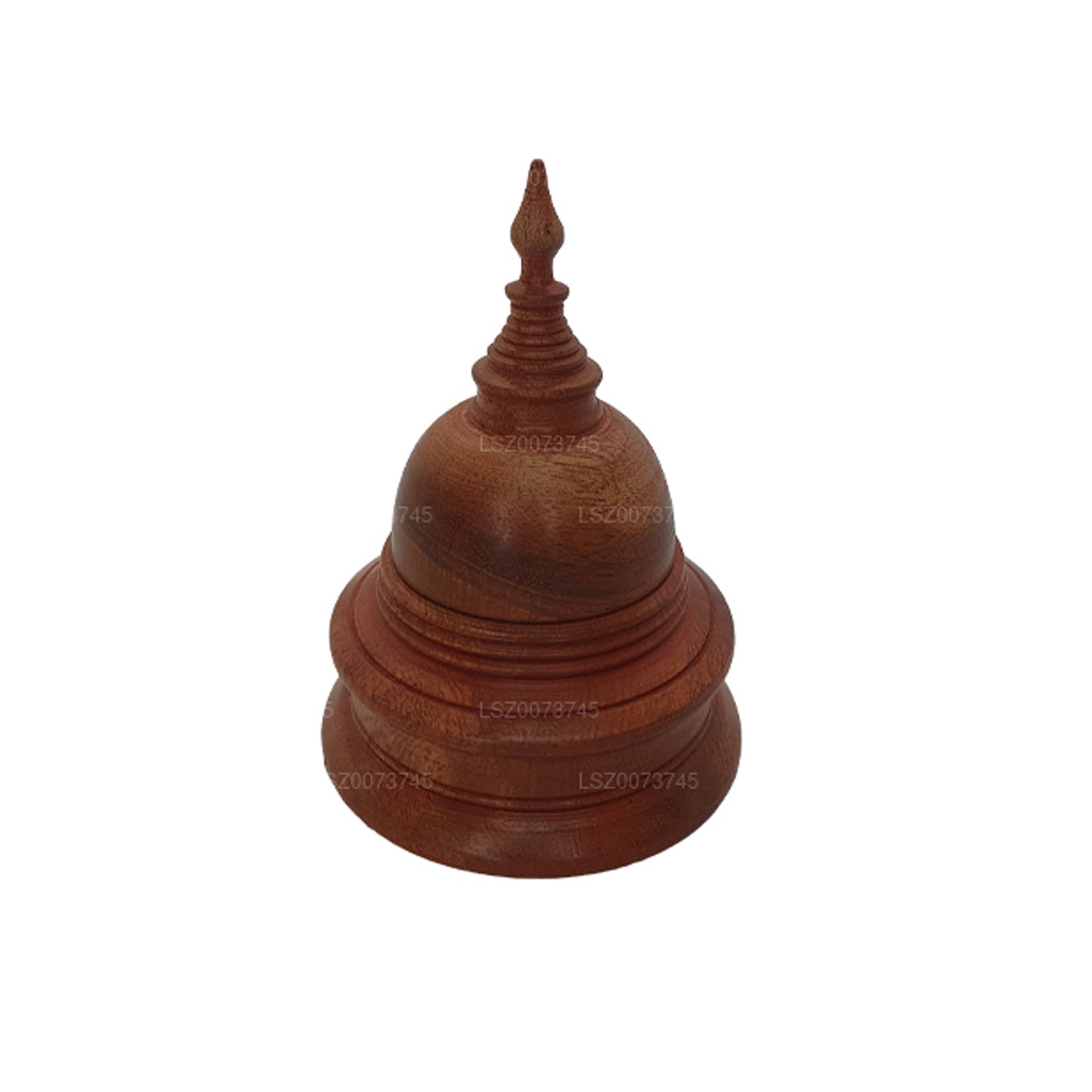 Buddha-Stupas, Holzfarbe (H-4 Zoll, B-3 Zoll)
