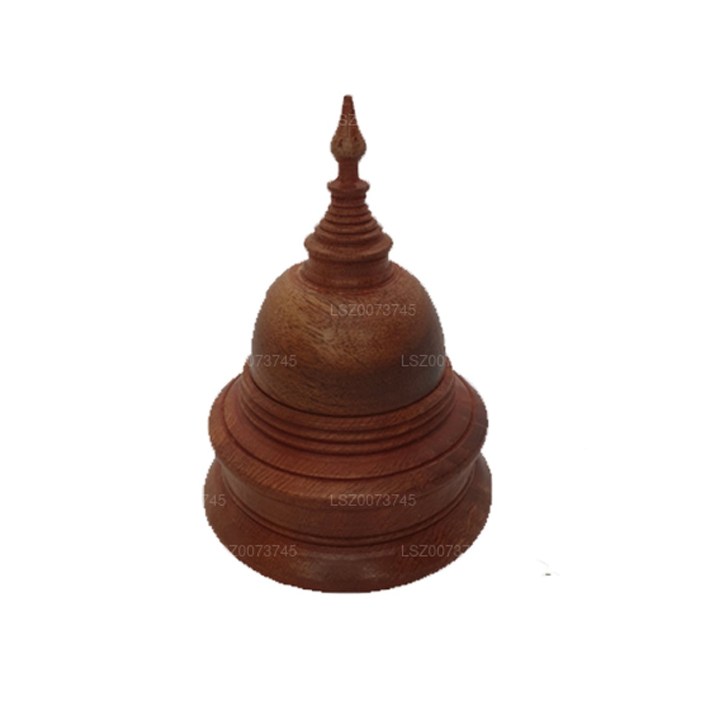 Buddha-Stupas, Holzfarbe (H-4 Zoll, B-3 Zoll)
