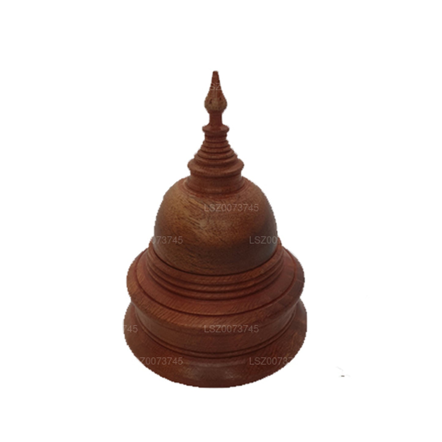 Buddha-Stupas, Holzfarbe (H-4 Zoll, B-3 Zoll)