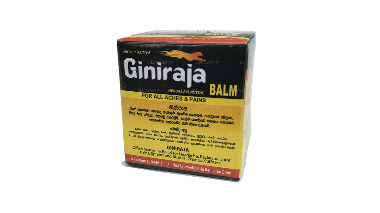 Chandanalepa Giniraja Schmerzlindernder Kräuterbalsam